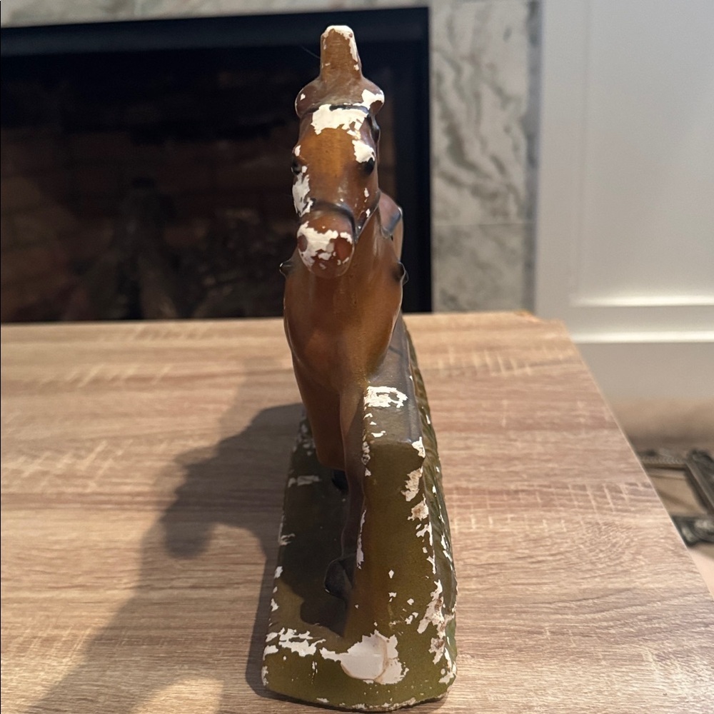 Vintage Horse and Sulky Figurine - Picture 2 of 5